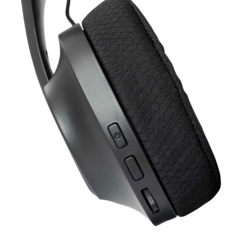 White Shark On-Ear Trådløse Gaming Høretelefoner m. Mikrofon - Sort