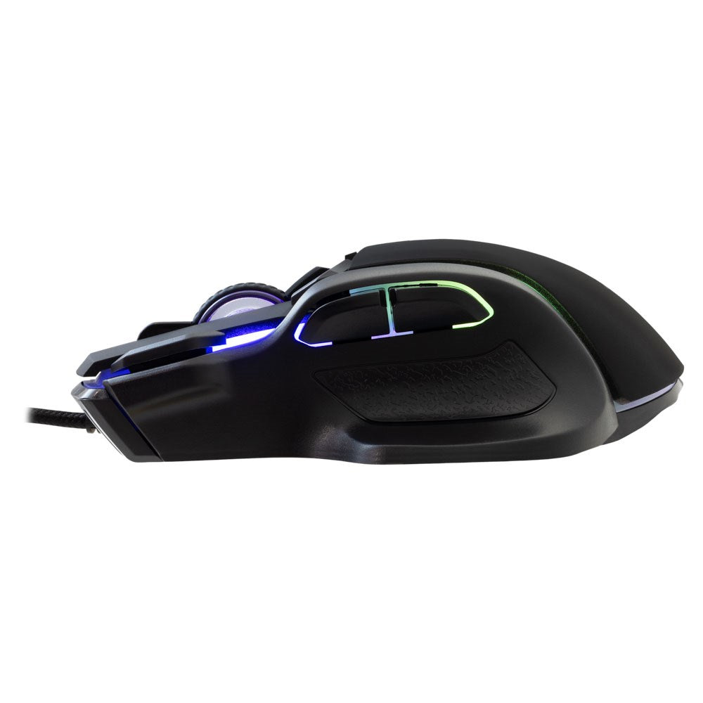 Baracuda PIRANHA Gaming Mus - 7D / 7200 DPI - Sort