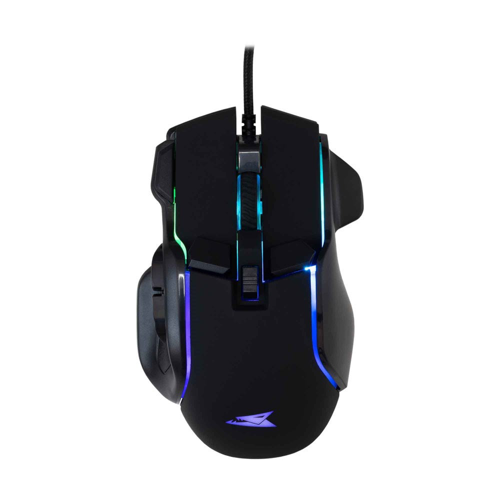 Baracuda PIRANHA Gaming Mus - 7D / 7200 DPI - Sort