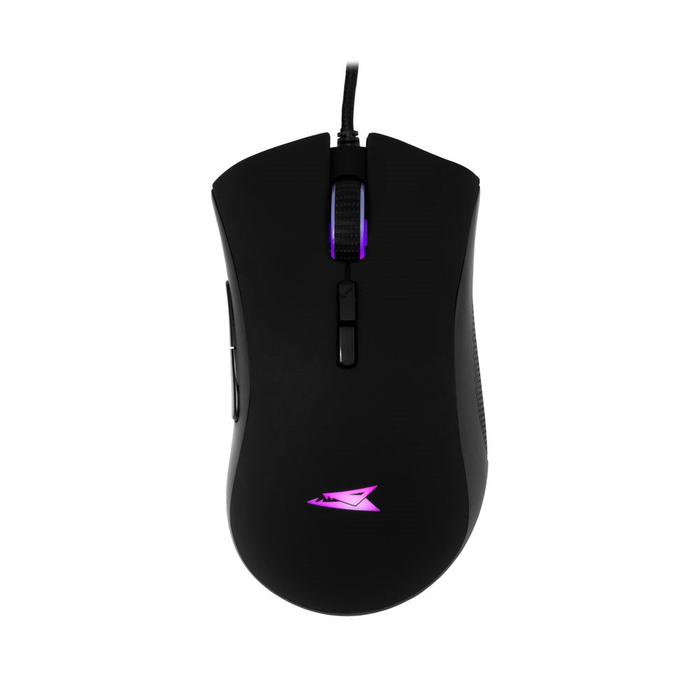 Baracuda LOBSTER Gaming Mus - 7D / 6400 DPI - Sort