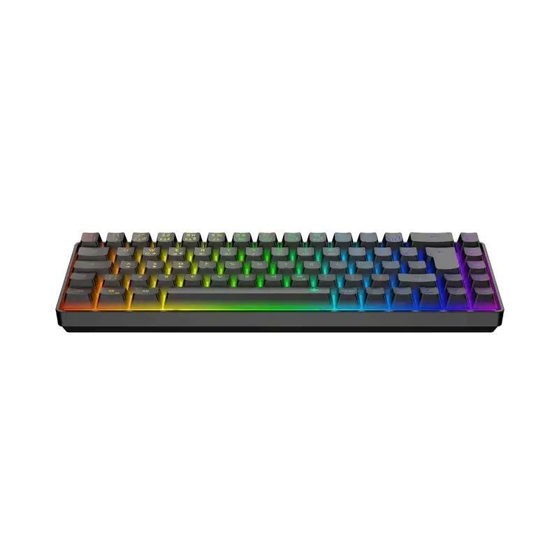 White Shark RONIN Kablet Membran Gaming Tastatur - Nordisk Layout - Sort