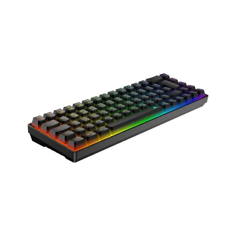 White Shark RONIN Kablet Membran Gaming Tastatur - Nordisk Layout - Sort