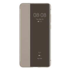 Original Huawei P40 Smart View Flip Cover Khaki