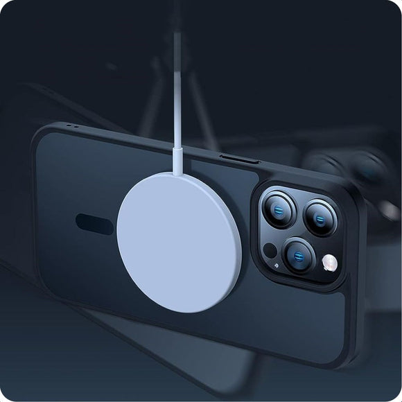iPhone 15 Pro Tech-Protect Magmat Cover - MagSafe Kompatibel - Mat Sort