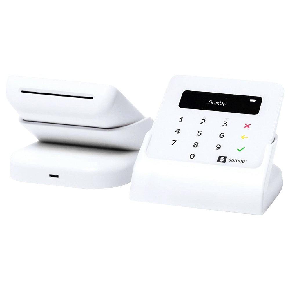 SumUp Air Card Reader Trådløs Betalingsterminal m. Ladestation