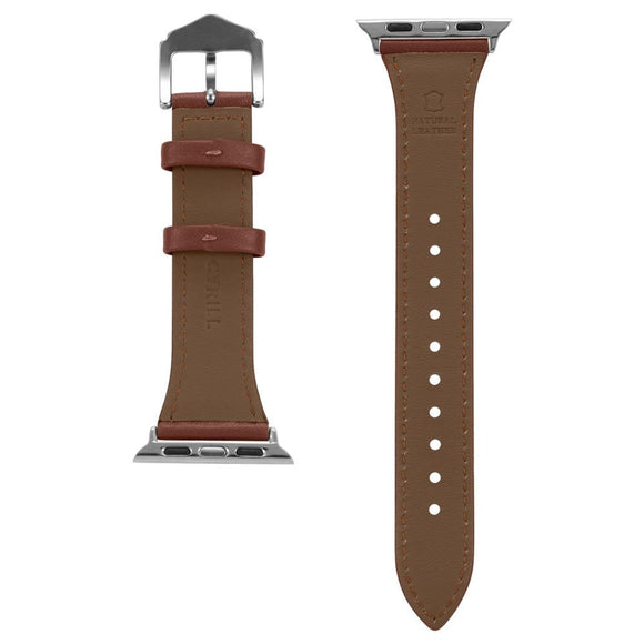 Apple Watch (38/40/SE/41/42mm)  Cyrill Læder Rem - Brun