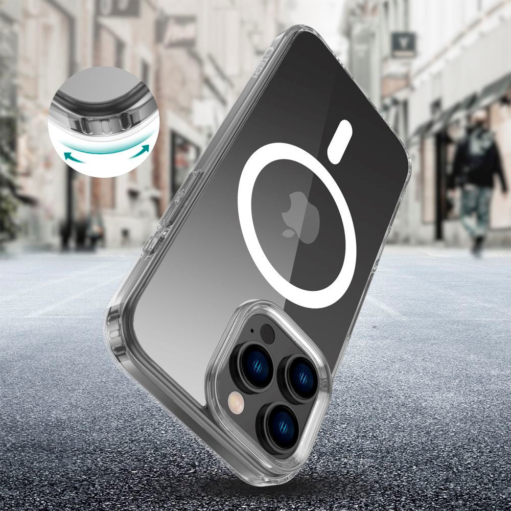 Tech-Protect Flexair Hybrid MagSafe Samsung Galaxy S24 FE Cover - Gennemsigtig