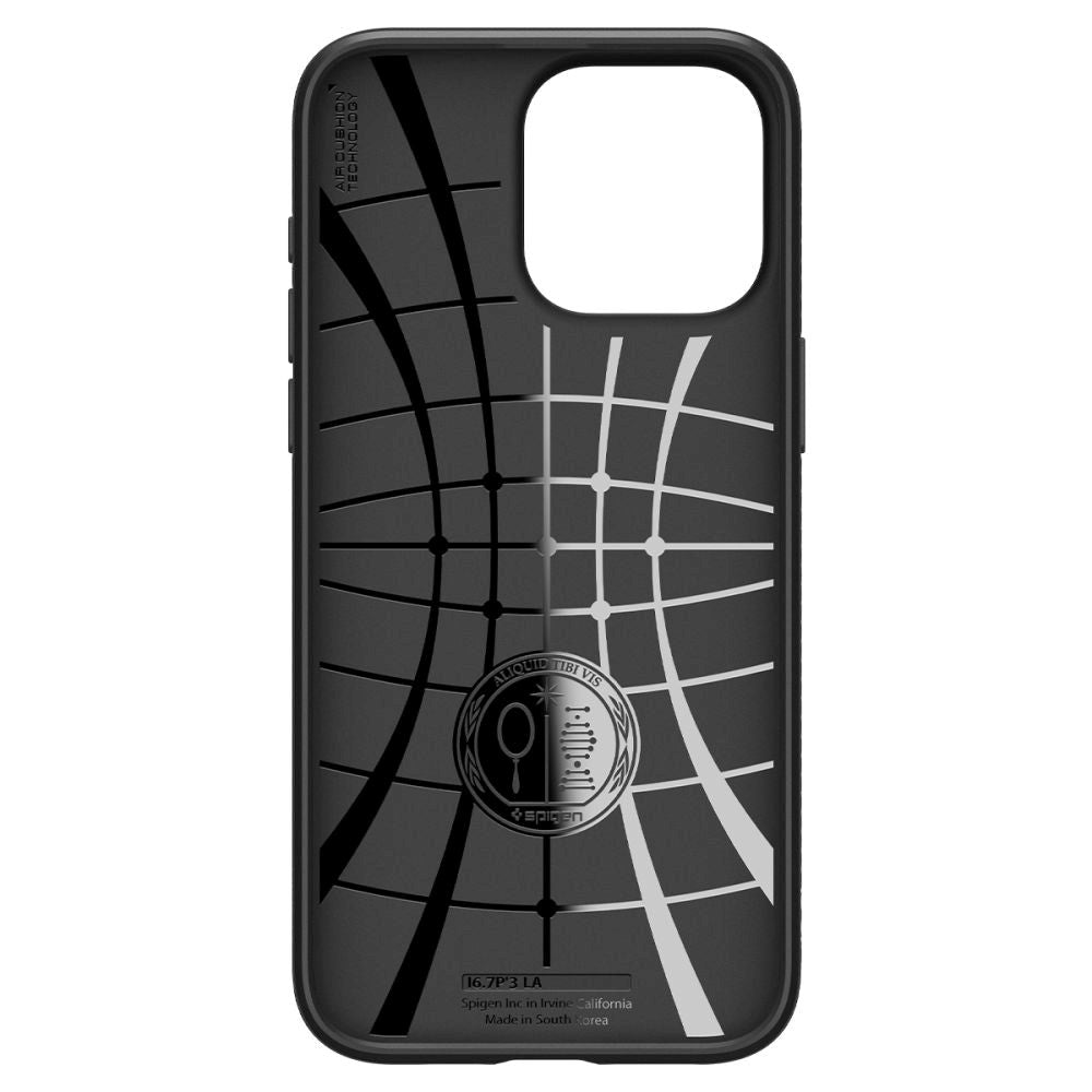 iPhone 15 Pro Max Spigen Liquid Air Cover - Sort