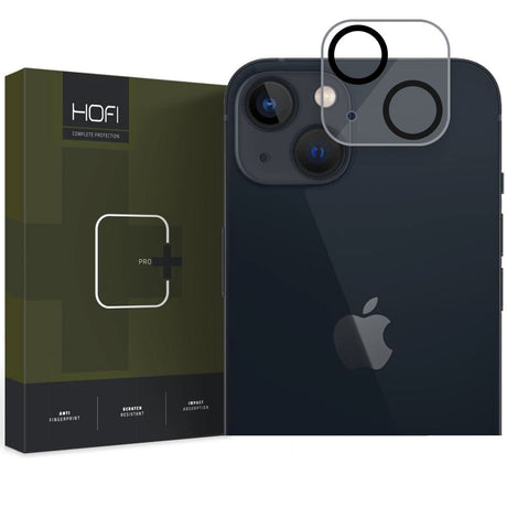 iPhone 14 / 14 Plus Hofi Cam Pro+ Beskyttelsesglas til Kameralinse - Kamerabeskyttelse - Gennemsigtig / Sort