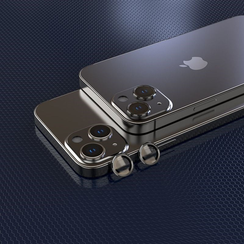 iPhone 13 / 13 Mini HOFI Camring Pro Plus - Kameralinse Glas - Sort Kant