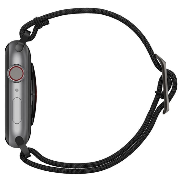 Spigen Fit Lite Apple Watch (42/44/SE/45/46/49mm) Stof Rem - Sort