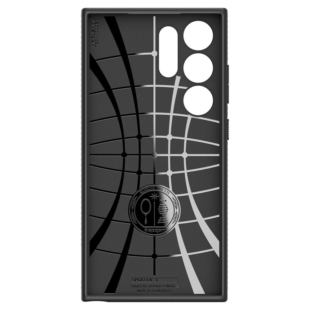 Samsung Galaxy S24 Ultra Spigen Liquid Air Cover - Sort
