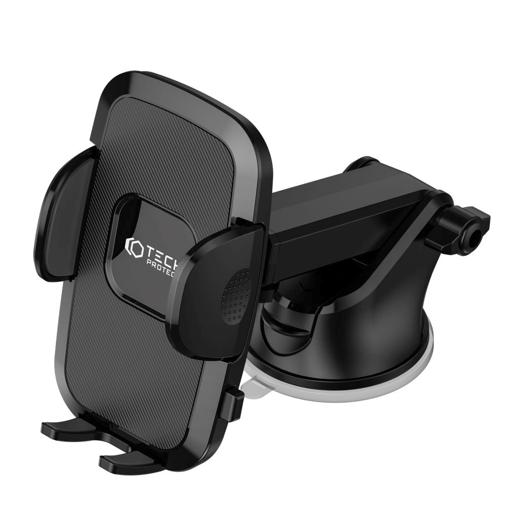 Tech-Protect V3 Universal Mobilholder til bil - Instrumentbræt / Forrude - Max Mobil: 60 x 95mm - Sort