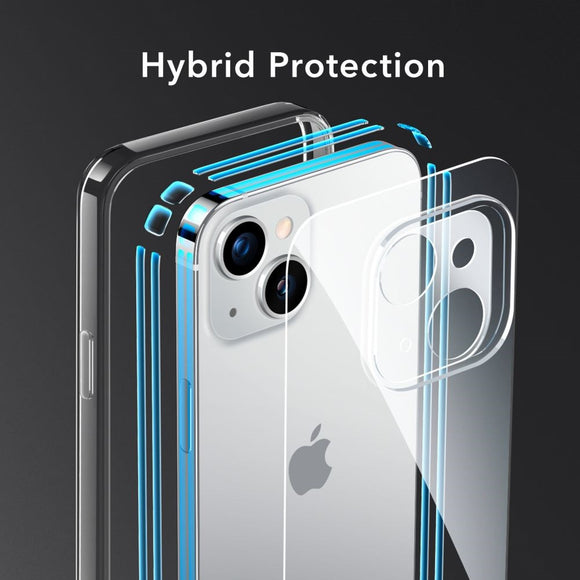 iPhone 14 Plus ESR Ice Shield Hybrid Air-Guard Cover - Gennemsigtig