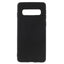 Samsung Galaxy S10 Mat Silikone Cover - Sort