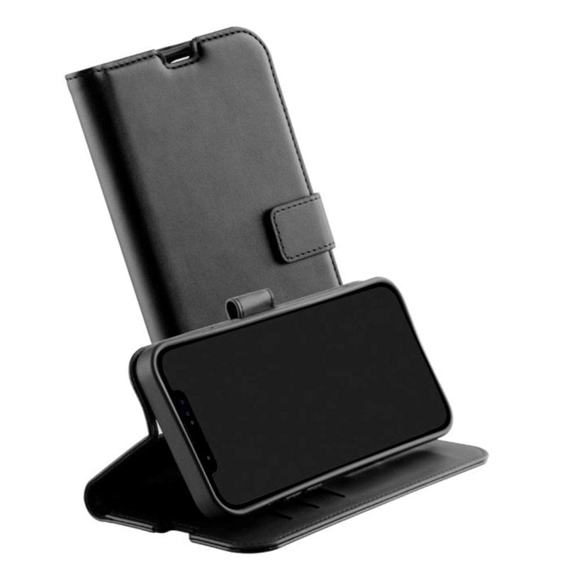 iPhone 14 Pro Vivanco Classic Wallet Flip Cover m. Pung - Sort