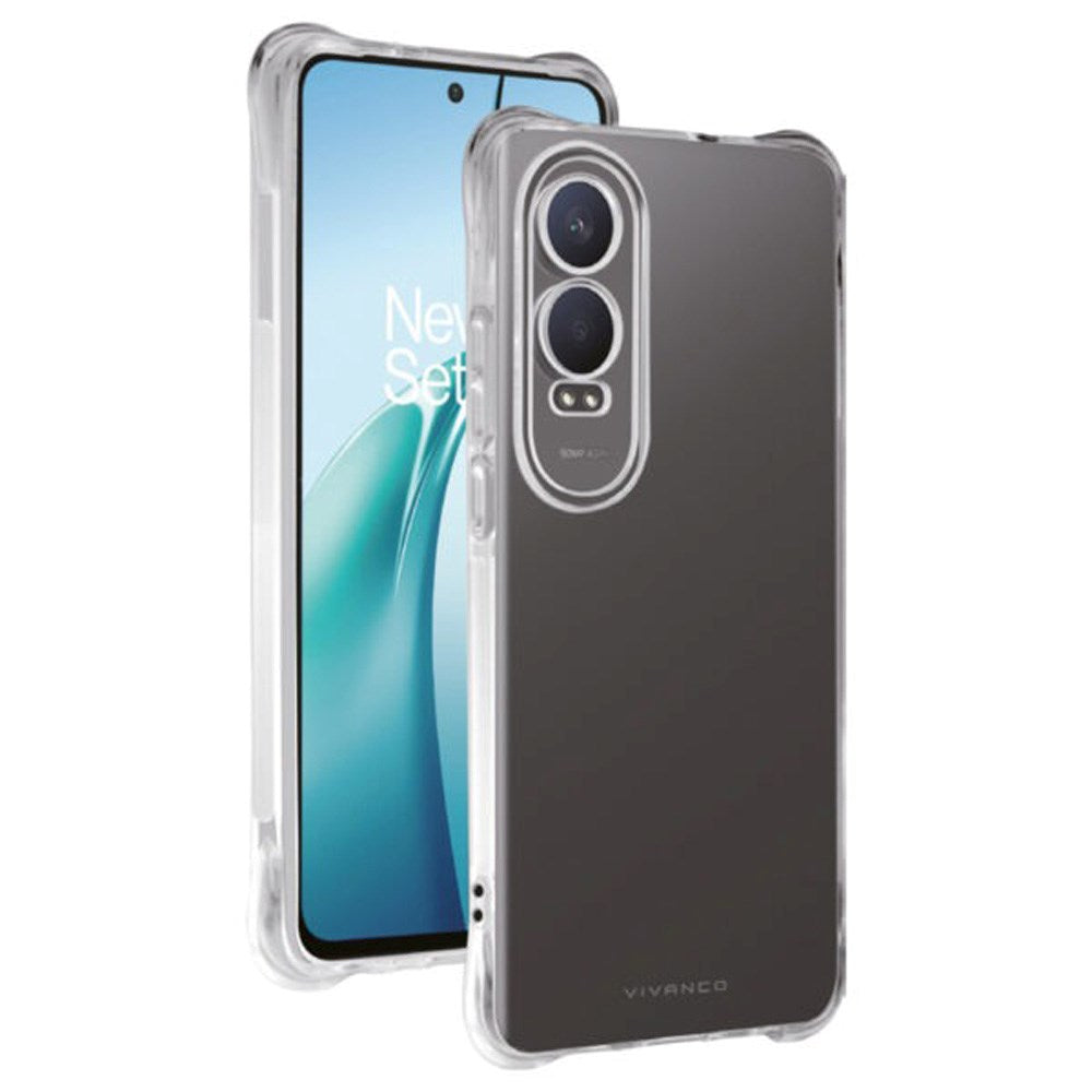 OnePlus Nord CE4 Lite Vivanco Anti-Shock Cover - Gennemsigtig