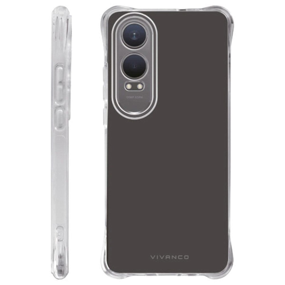 OnePlus Nord CE4 Lite Vivanco Anti-Shock Cover - Gennemsigtig