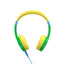 HAMA Høretelefoner til Børn m. Ledning - Maks. 85dB - On-Ear - Grøn / Gul