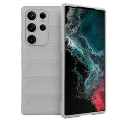 Samsung Galaxy S23 Ultra Fleksibelt Plastik Cover - Grå