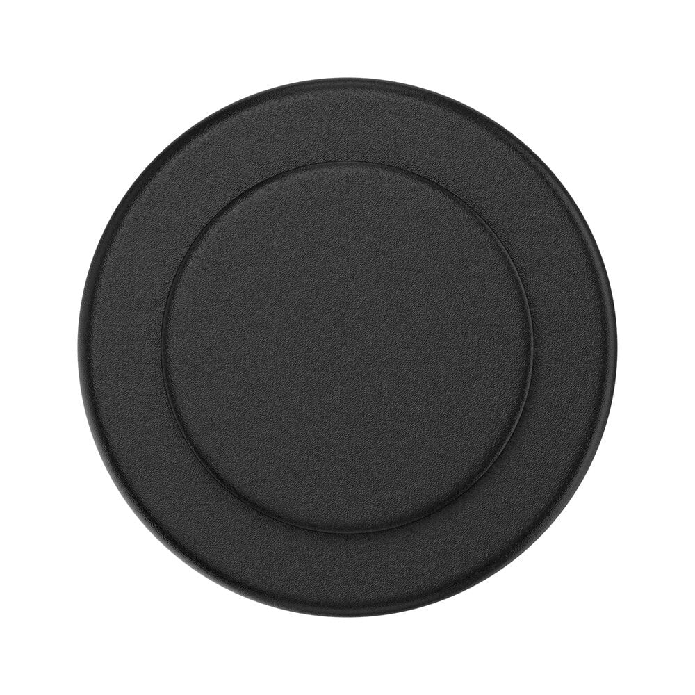POPSOCKETS PopGrip Black MagSafe Aftageligt Greb m. Standerfunktion