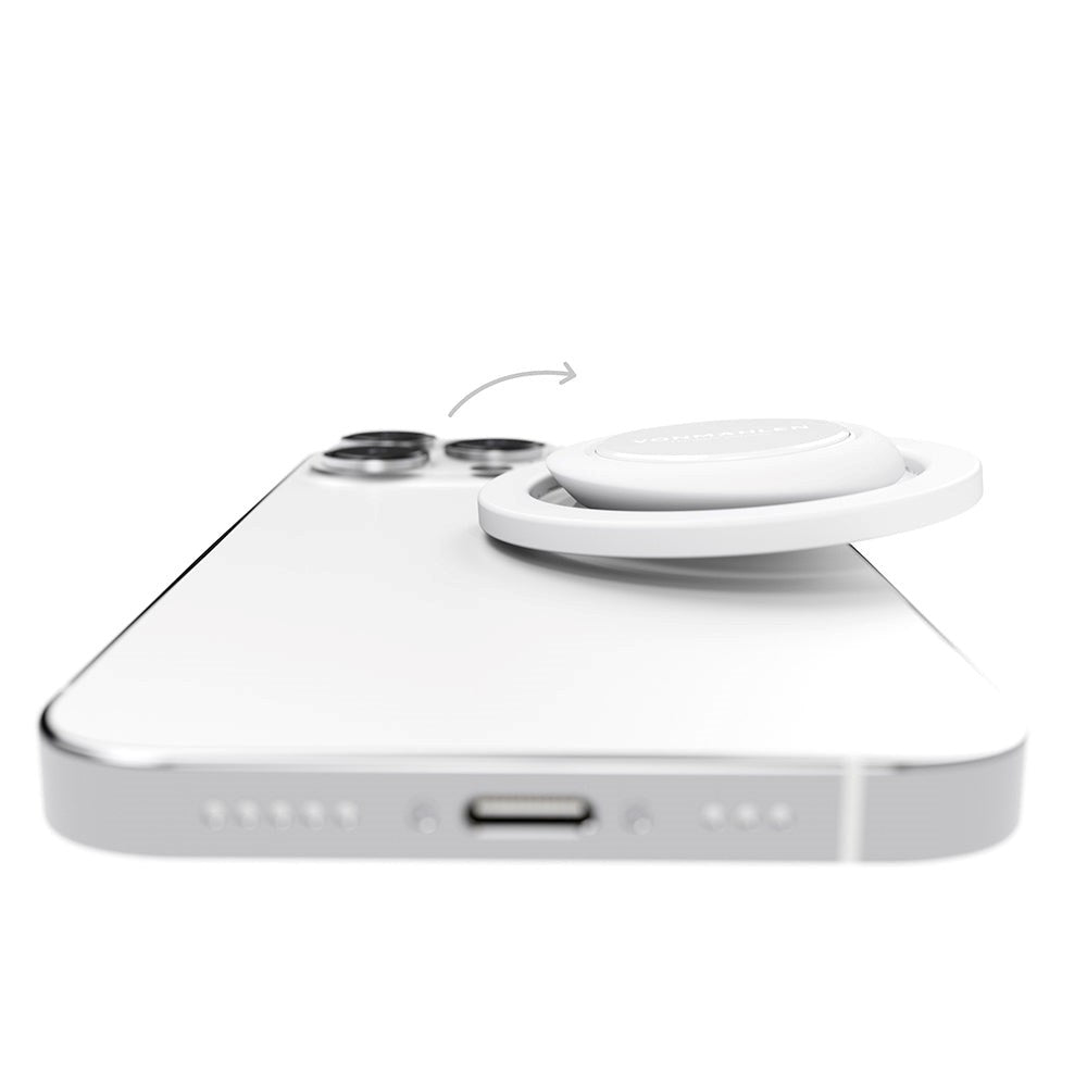 VONMÄHLEN Backflip Mag Magnetisk Phone Grip - MagSafe Kompatibel - Hvid