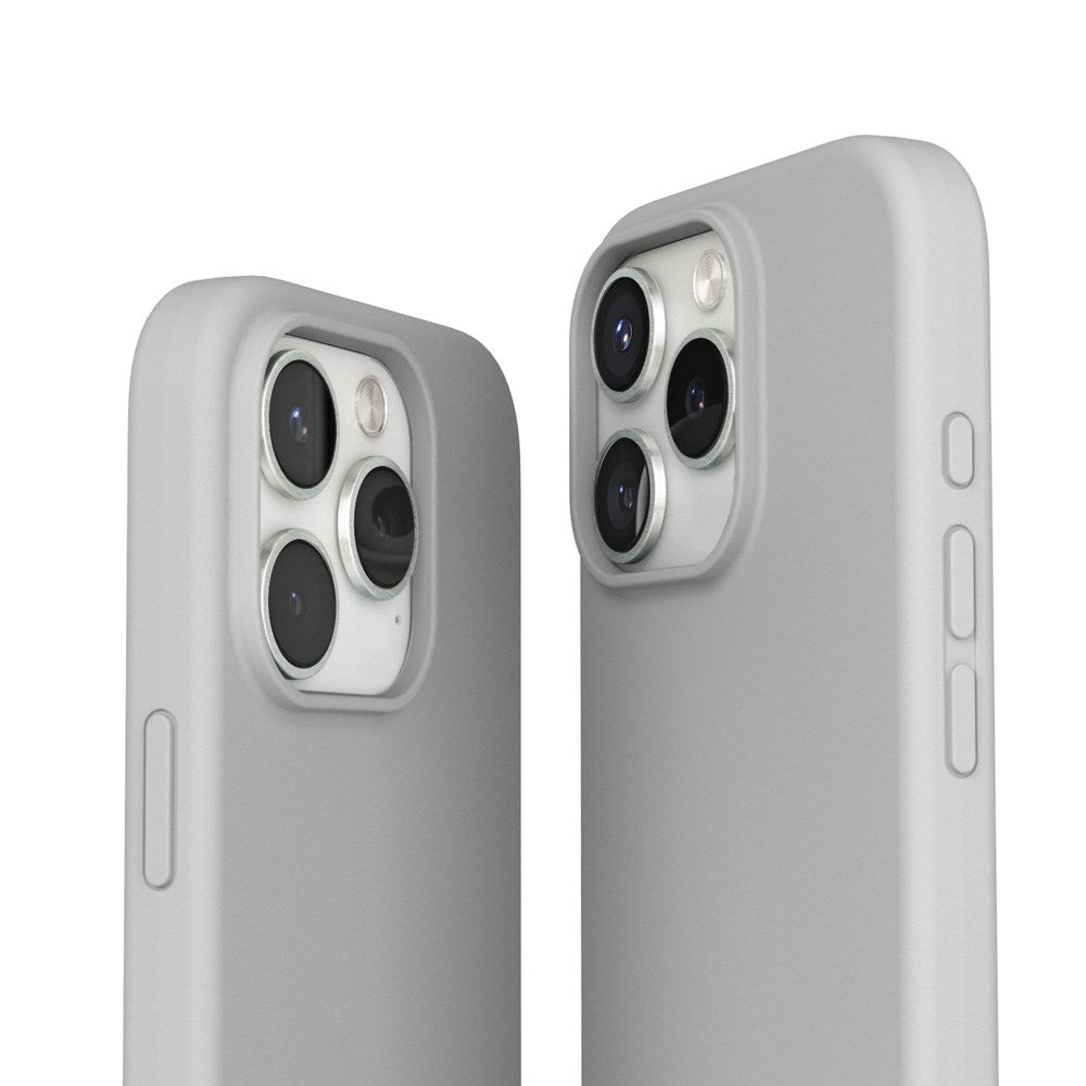 Vonmählen iPhone 16 Pro Max Eco Silikone Cover - MagSafe Kompatibel - Light Gray