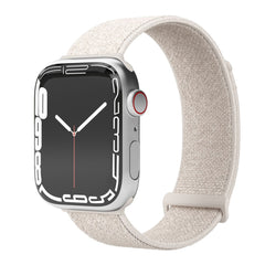 Apple Watch (42/44/45/46/SE/49mm) Vonmählen Fitness Loop 2 Nylon Rem - Grå