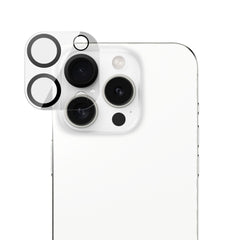 iPhone 16 Pro Vonmählen Beskyttelsesglas til Kameralinse - Gennemsigtig / Sort