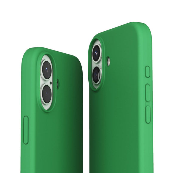 Vonmählen iPhone 16 Eco Silikone Cover - MagSafe Kompatibel - Green Haven