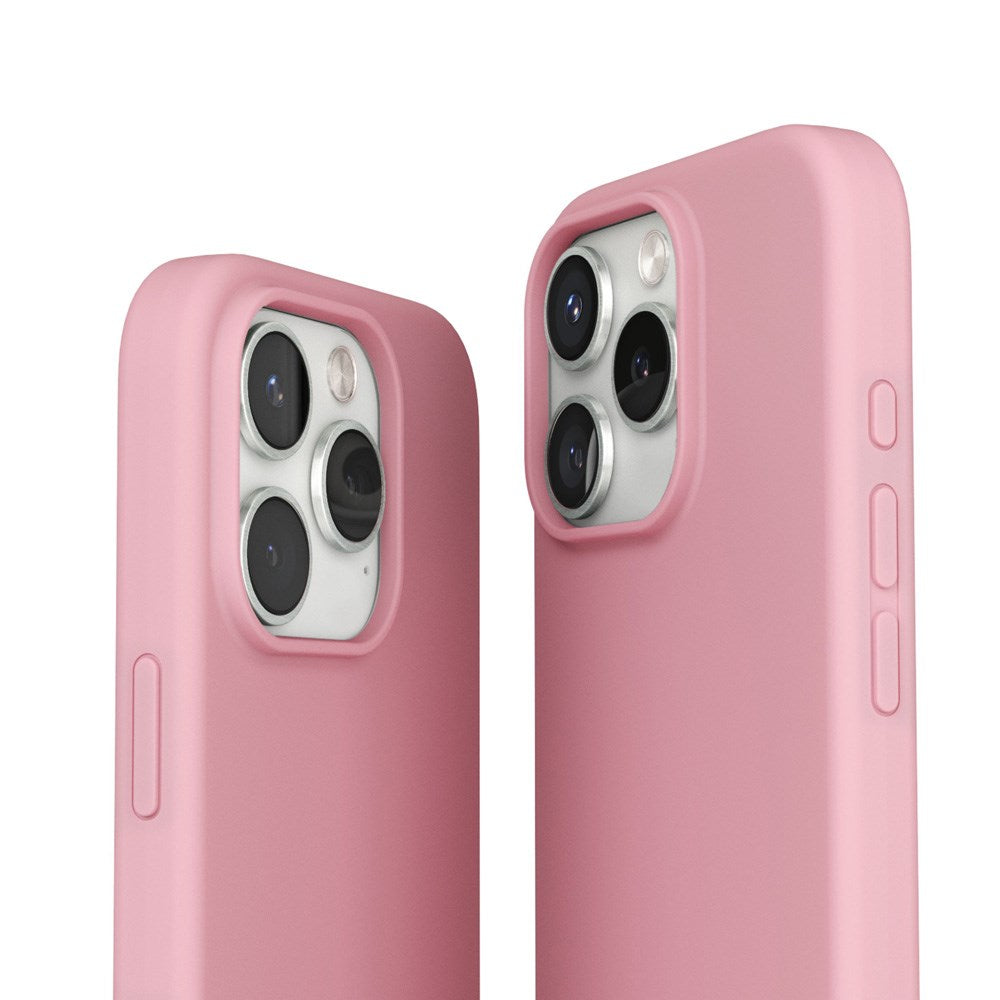 Vonmählen iPhone 16 Pro Eco Silikone Cover - MagSafe Kompatibel - Cherry Blossom