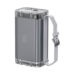 4smarts PowerBank Lucid Air - 26800 mAh - 65W - Grå