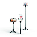 4smarts - Roterbar Selfiestang m. Bluetooth Fjernbetjening - Sort