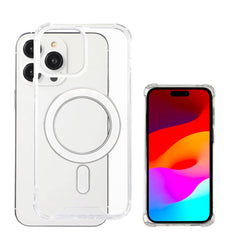 iPhone 15 Pro 4smarts IBIZA Cover - MagSafe Kompatibel - Gennemsigtig