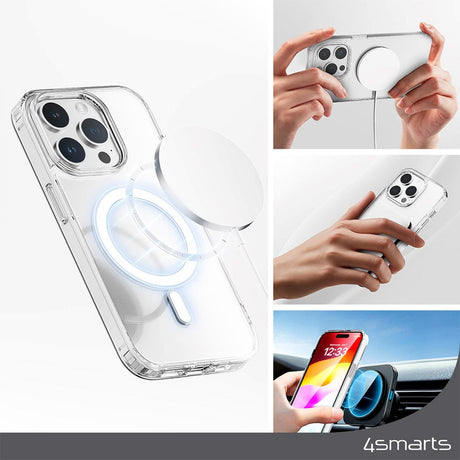iPhone 15 Pro 4smarts 360° Premium Protection Set (MagSafe Cover + Skærmbeskyttelse)