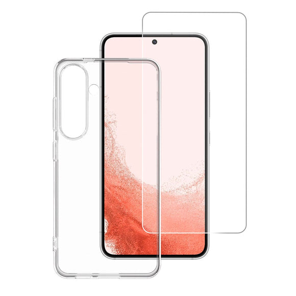 Samsung Galaxy S24+ (Plus) 4smarts Second Glass X-Pro 360° Protection Set (Cover + Skærmbeskyttelse)