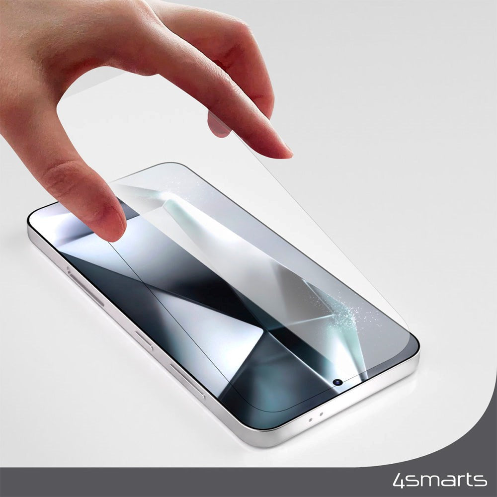 Samsung Galaxy S24+ (Plus) 4smarts Second Glass Skærmbeskyttelse - Gennemsigtig