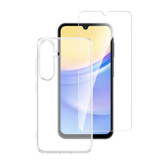 Samsung Galaxy A15 / A15 (5G) 4smarts Second Glass X-Pro 360° Protection Set (Cover + Skærmbeskyttelse)