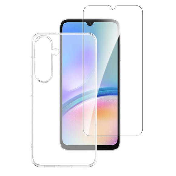 Samsung Galaxy A05s 4smarts Second Glass X-Pro 360° Protection Set (Cover + Skærmbeskyttelse)