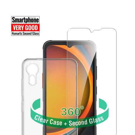 Samsung Galaxy Xcover 7 4smarts Second Glass X-Pro 360° Protection Set (Cover + Skærmbeskyttelse)