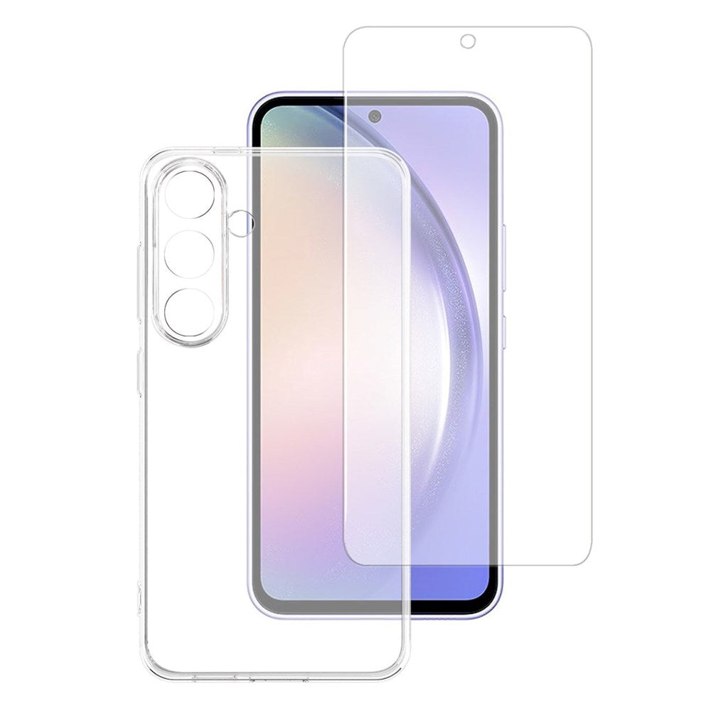 Samsung Galaxy A35 4smarts Second Glass X-Pro 360° Protection Set (Cover + Skærmbeskyttelse)