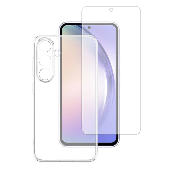 Samsung Galaxy A35 4smarts Second Glass X-Pro 360° Protection Set (Cover + Skærmbeskyttelse)