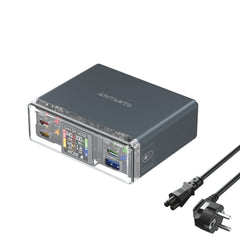 4smarts Lucid GaN DIY Mode Bordoplader - 300W / 3x USB-C & 1x USB-A - Grå