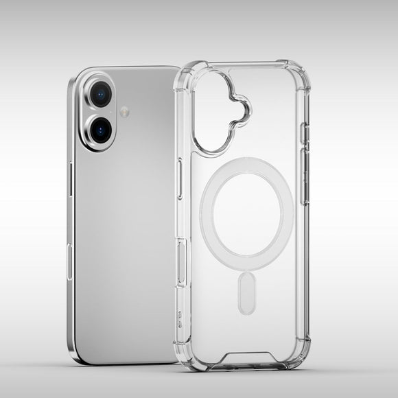 iPhone 16 4smarts IBIZA Cover - MagSafe Kompatibel - Gennemsigtig