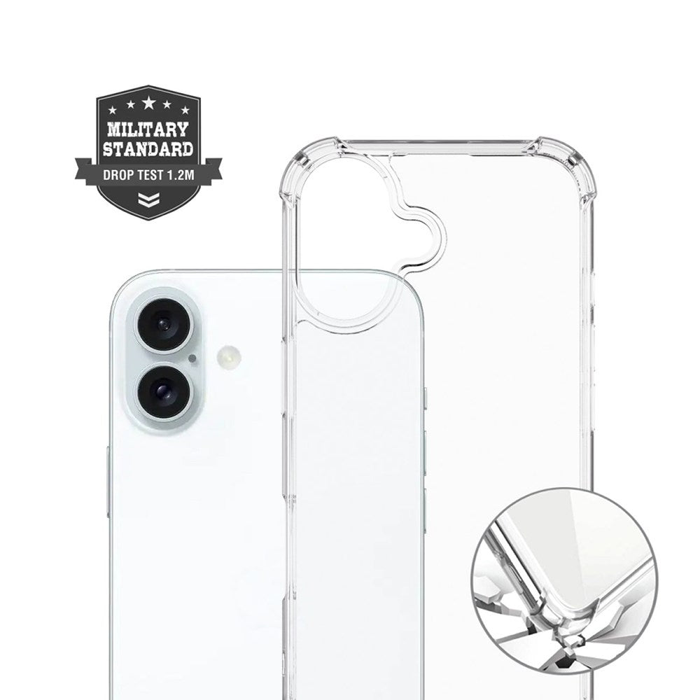 iPhone 16 4smarts IBIZA Cover - MagSafe Kompatibel - Gennemsigtig