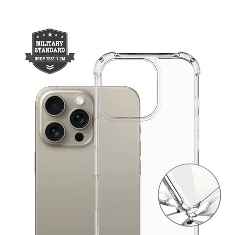 iPhone 16 Pro 4smarts IBIZA Cover - MagSafe Kompatibel - Gennemsigtig