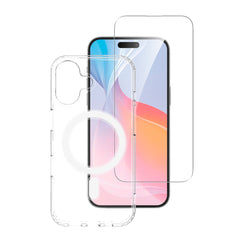 iPhone 16 Plus 4smarts 360° Premium Protection Set (MagSafe Cover + Skærmbeskyttelse)