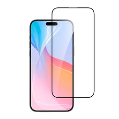 iPhone 16 4smarts Second Glass Skærmbeskyttelse m. Monteringsramme - Case Friendly - Gennemsigtig