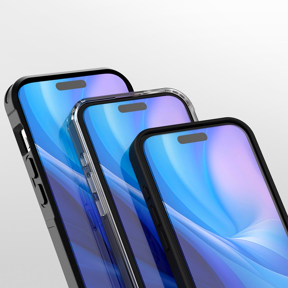 iPhone 16 Pro 4smarts Second Glass Skærmbeskyttelse m. Monteringsramme - Case Friendly - Gennemsigtig
