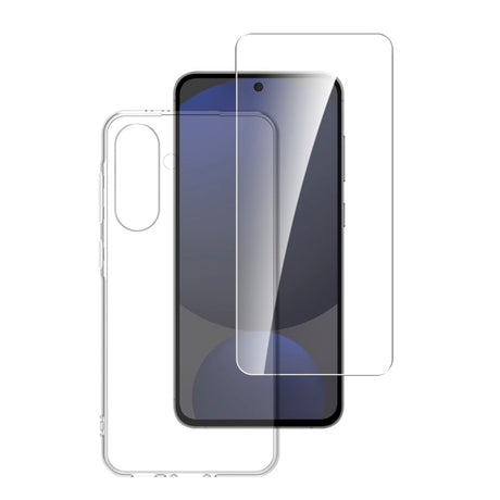 Samsung Galaxy A56 (5G) 4Smarts 360° Protection Set m. Cover & Skærmbeskyttelsesglas - Gennemsigtig
